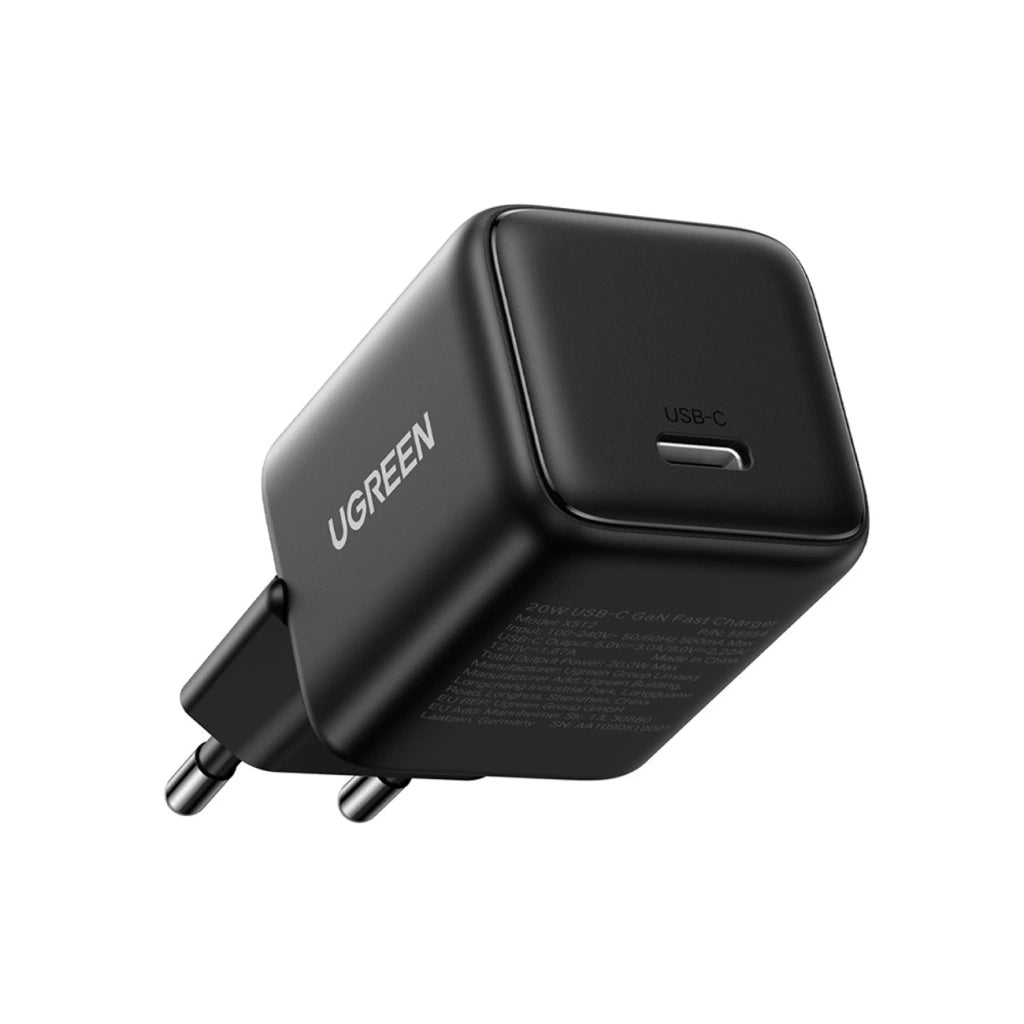 UGREEN 30W GaN Fast Home Charger USB-C , X513 – Black