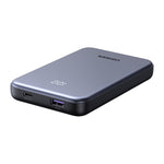 باور بانك UGREEN سعة 10000mAh شحن سريع 20W (PB507)  – رمادي 