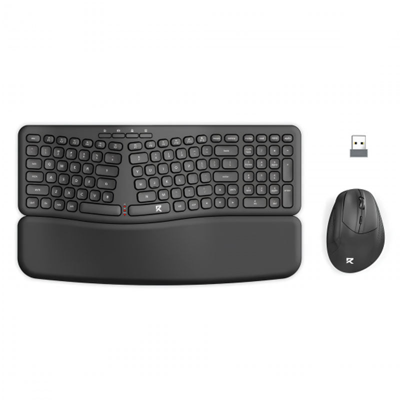 Redragon 2in1 Wireless Office Combo , Keyboard & Mouse - Black
