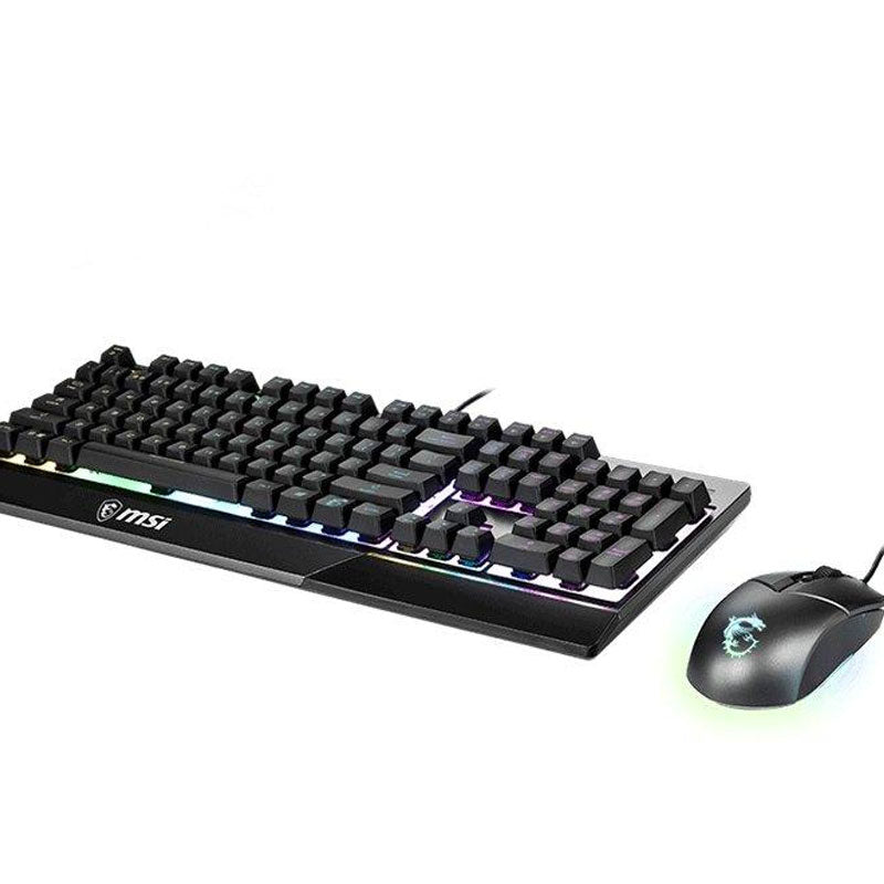Msi , Vigor GK30 Combo AR Mechanical-Like RGB Gaming Keyboard - Black
