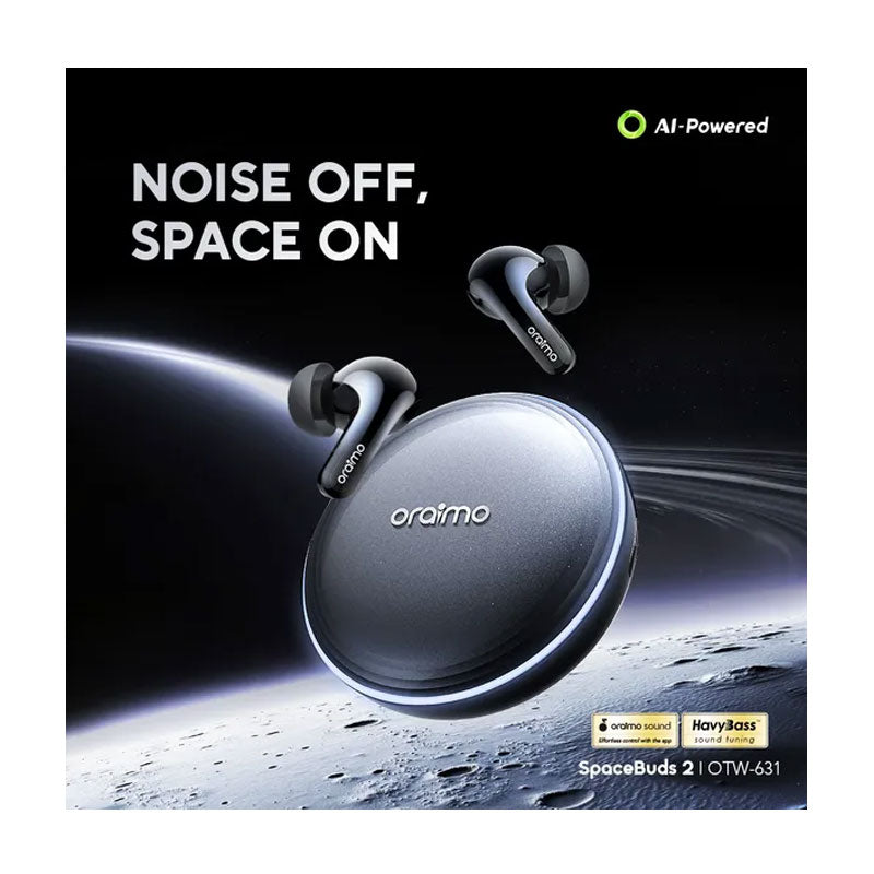 اورايمو ايربودز SpaceBuds 2 مع إلغاء ضوضاء ذكي  بالذكاء الاصطناعي - OTW-631