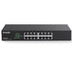 Tenda TEG1016D | 16-Port Gigabit Ethernet Switch | Desktop Network Splitter | Sturdy Metal | Fanless | Plug & Play | Traffic Optimization | Unmanaged | Limited Lifetime Protection
