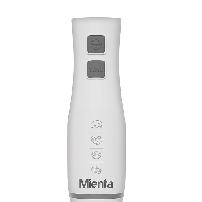 Mienta Hand Blender with Attachments 450W, HB111938A, White