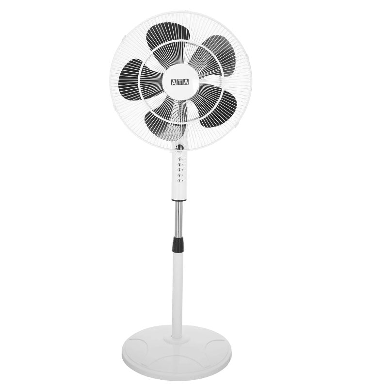 ATA , Flow Stand Fan, 18 Inches, 5 Blades , S362 - Multi color
