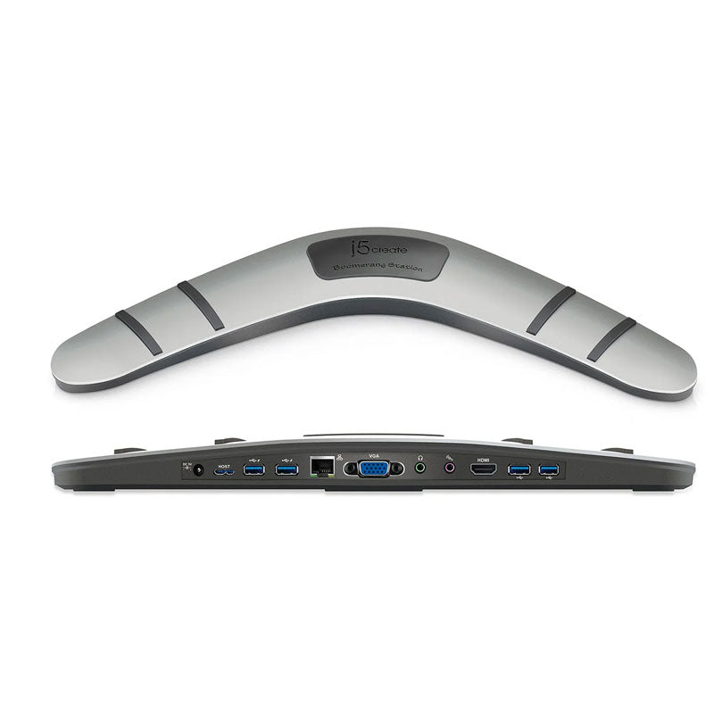 j5create Boomerang Station - Universal USB™ 3.0 Docking Station- JUD481