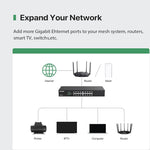 Tenda TEG1016D | 16-Port Gigabit Ethernet Switch | Desktop Network Splitter | Sturdy Metal | Fanless | Plug & Play | Traffic Optimization | Unmanaged | Limited Lifetime Protection