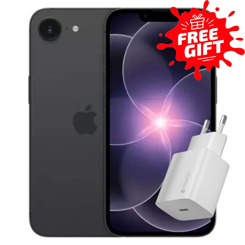 Apple iPhone 17E(FREE GIFT CHARGER HOME ADAPTER 20W FAST USB-C MOPHIE)