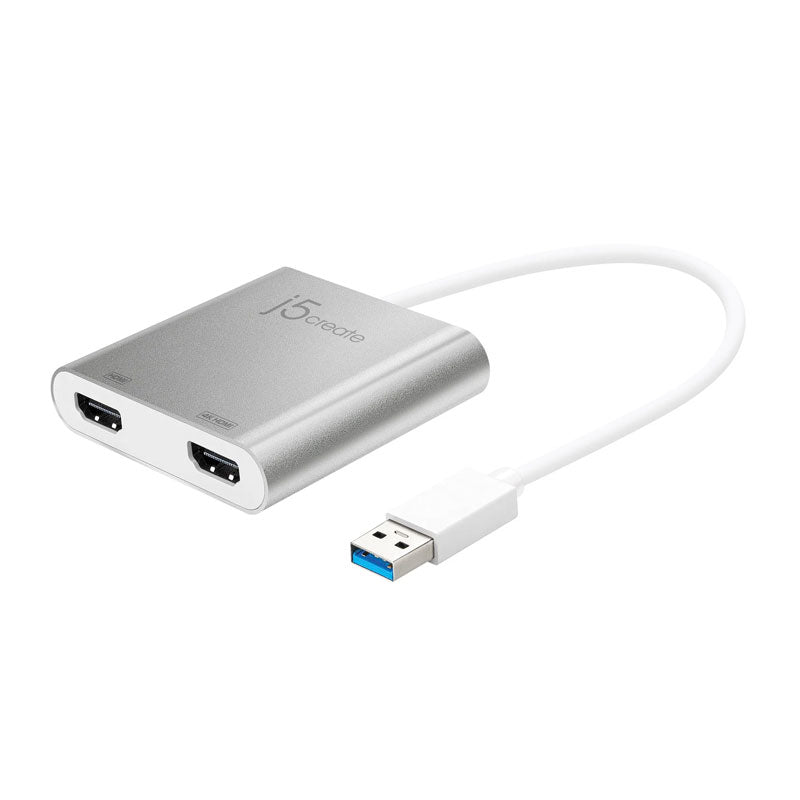 j5create - محول USB™ 3.0 إلى شاشتي HDMI™ متعدد الشاشات - JUA365
