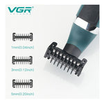 VGR ماكينة حلاقة كهرباء ، استخدام جاف ، اخضر - V-393