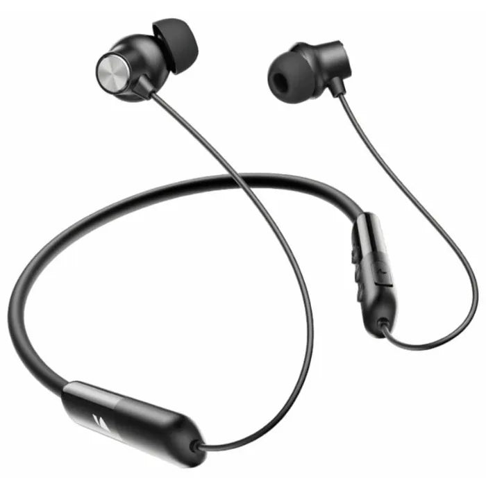 itel N63 Wireless Neckband Earphones – Black