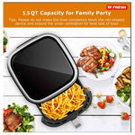 Fresh Digital Air Fryer, 5.5 Liters, 1800 Watt, Black - AFF-1800-B 
