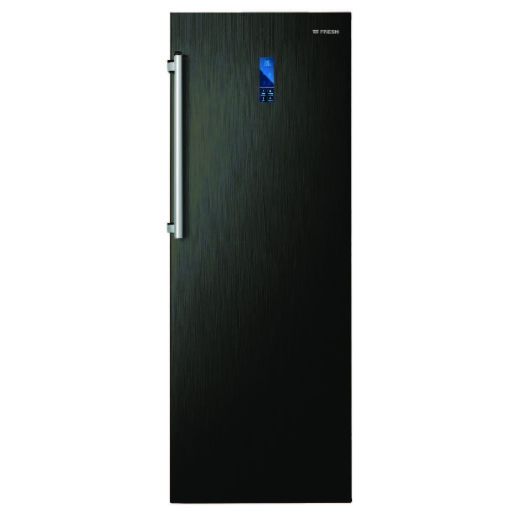 Fresh Upright Freezer 200L, 6 Drawers, Touch Control – Black (FNU-MBT270MB)