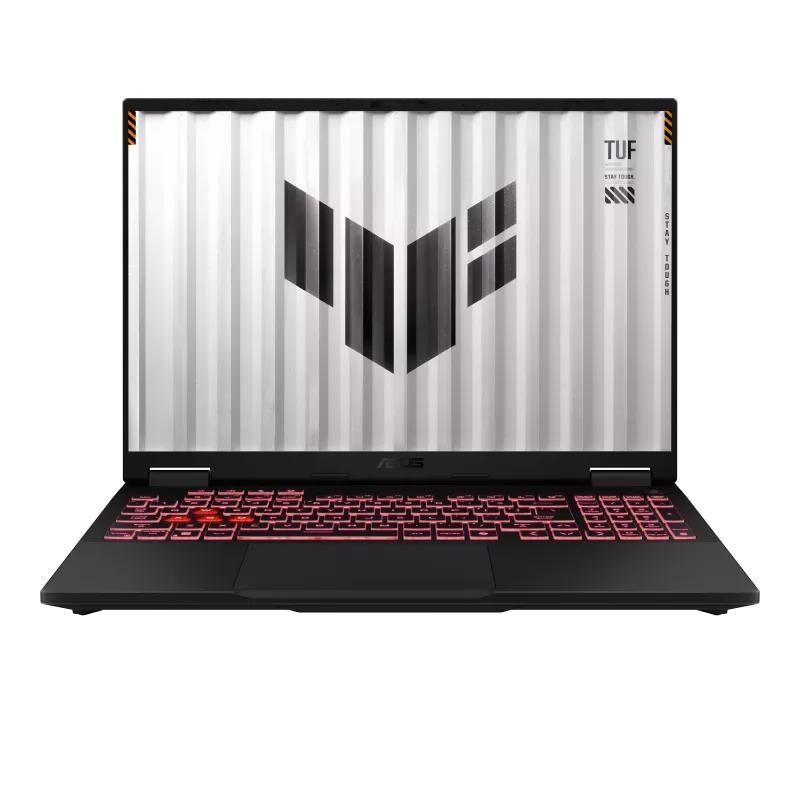 ASUS TUF A16 FA608PM-RV659W Gaming Laptop, AMD Ryzen 9 8940HX, 16GB RAM, 512GB SSD, NVIDIA GeForce RTX 5060, 16" FHD Display, Windows 11 -  Jaeger Gray