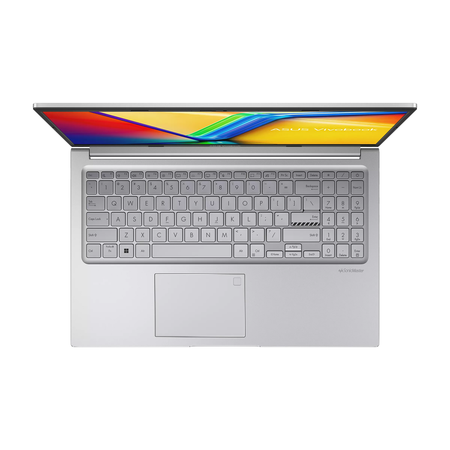 لابتوب ASUS Vivobook 15، Core 7 150U، رام 8GB، SSD 512GB، Intel Graphics، شاشة 15.6" FHD، Windows 11، X1504VA-BQ857W، فضي Cool Silver