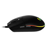 Logitech Mouse Gaming Wired G102 - Black