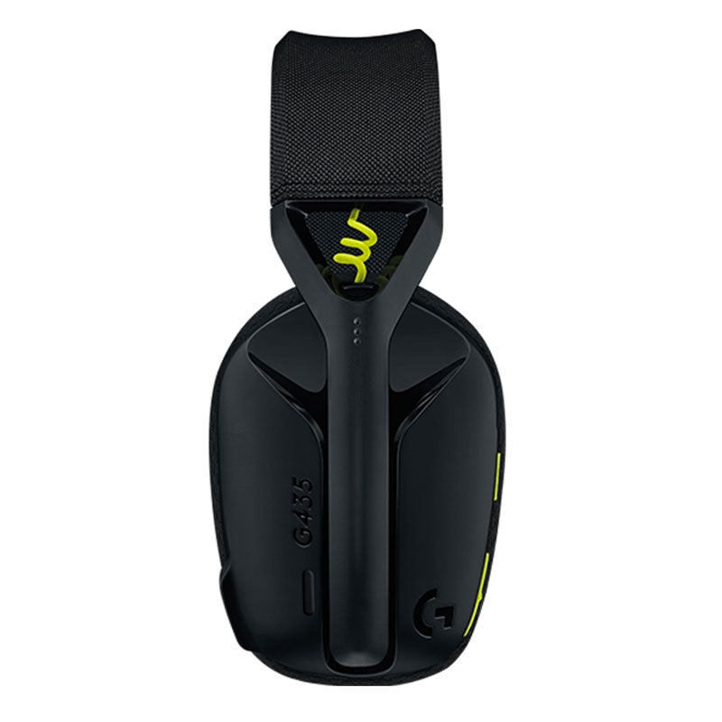 Logitech G435 Wireless Lightspeed Headset - Stereo - Black