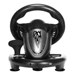 PXN V3 Pro Gaming Driving Car Wheel With Pedals - Black