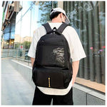 Generic Laptop Backpack Bag 506 - Black