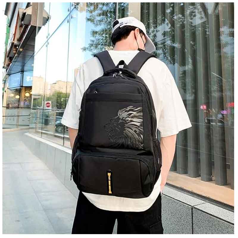 Generic Laptop Backpack Bag 506 - Black