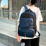 Generic Laptop Backpack Bag 506 - Blue