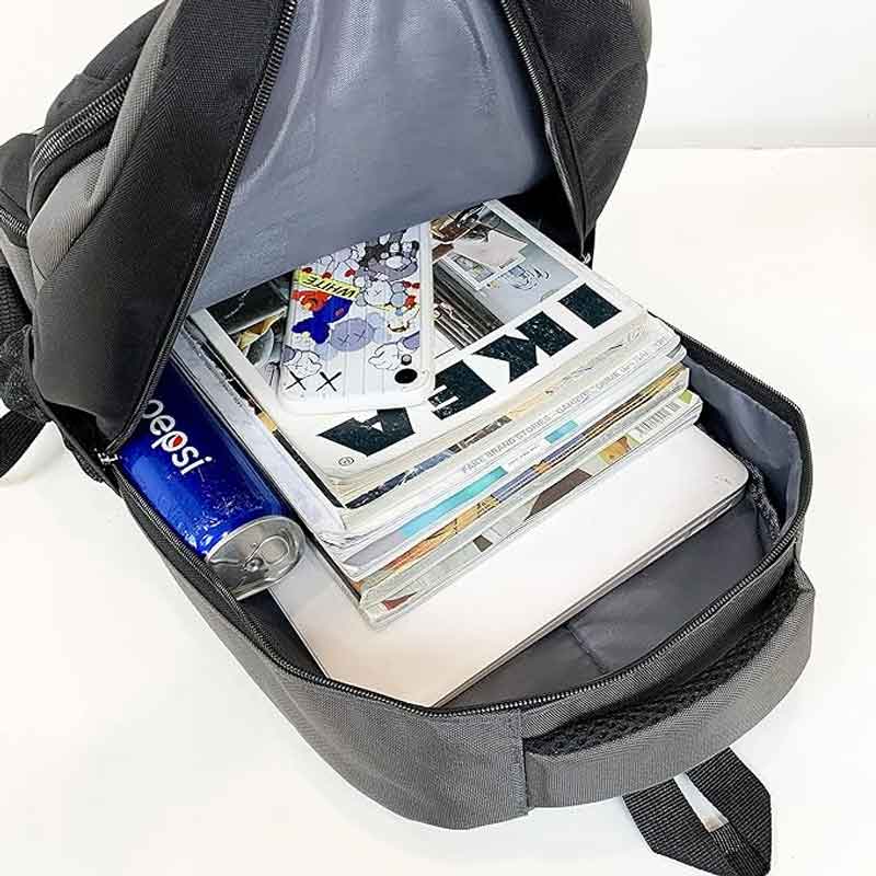 Generic Laptop Backpack Bag 506 - Gray