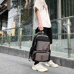 Generic Laptop Backpack Bag 506 - Gray