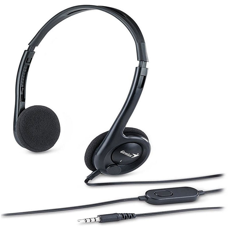 Genius HS-M200C Wired Headphone - Black