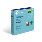محول تي بي لينك Archer T2U نانو USB لاسلكي، اسود ذهبي - AC600