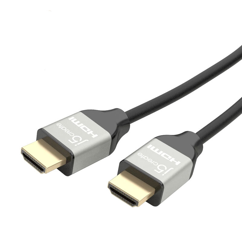 j5create - كابل HDMI®/™ عالي السرعة وفائق الجودة مع إيثرنت - بطول 6.6 قدم - JDC52