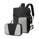 CoolBell 3-in-1 CB-10003 Multifunctional Backpack – Laptop Bag, Shoulder Bag & Handbag | Large Capacity, Waterproof, Travel-Ready - Black