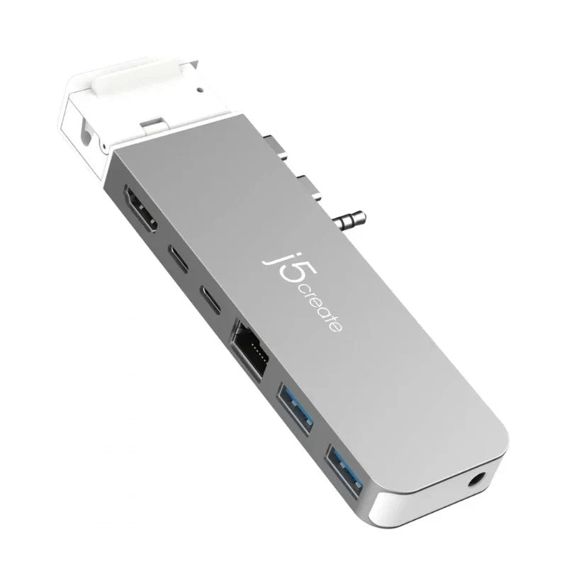 j5create-MagSafe Kit_Type-C To (HDMI-4K+USB 3.0*2+Type-C*2+Audio)-JCD395