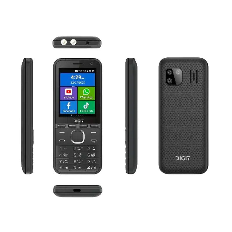 Digit , Z1, DUAL SIM , 4G , (1+8) - Black