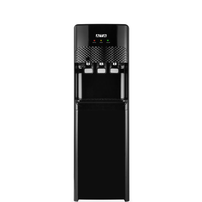 Diamond , Water Dispenser, A+ , 3 faucets , With Cabin , WD002-DAI - black
