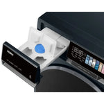 Haier  غسالة ملابس تحميل أمامي، 13 كجم، ديجيتال إنفرتر، 1400 لفة/دقيقة،  HW130-BD14387GNU1 - فضي 