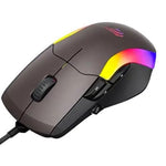 Havit MS959S Colorful Optical Wired Gaming Mouse - Black