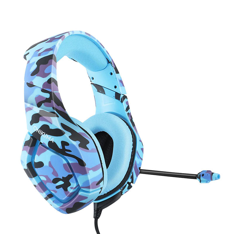 Onikuma Headphone K1 Gaming Wired Professional - Blue