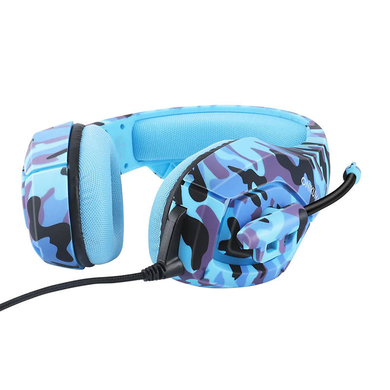 Onikuma Headphone K1 Gaming Wired Professional - Blue