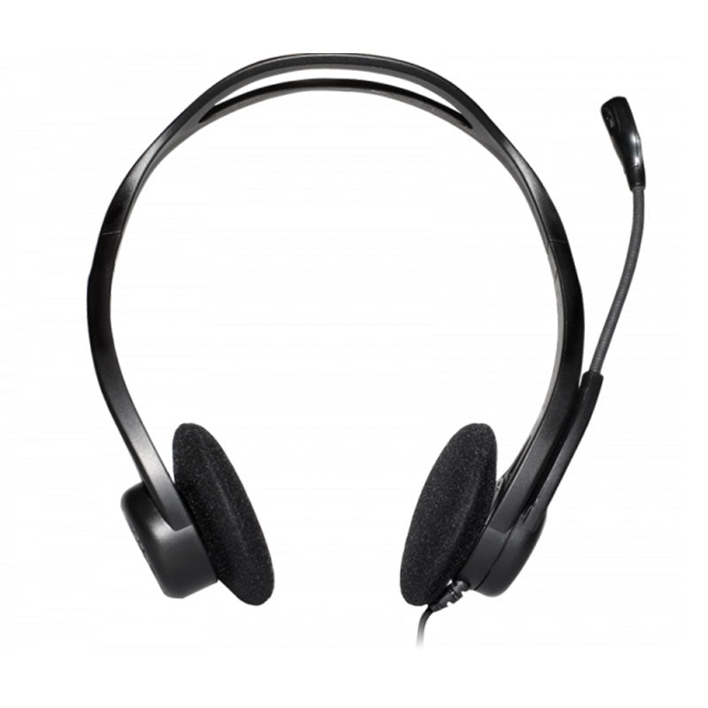 Logitech Headphone Wired Stereo Microphone 960 - Black