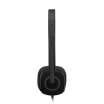 Logitech Headphone Wired Stereo Microphone H151 - Black