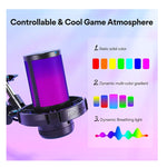 ماونو DGM20S ميكروفون ألعاب DGM20S Gamerwave المكثف USB RGB