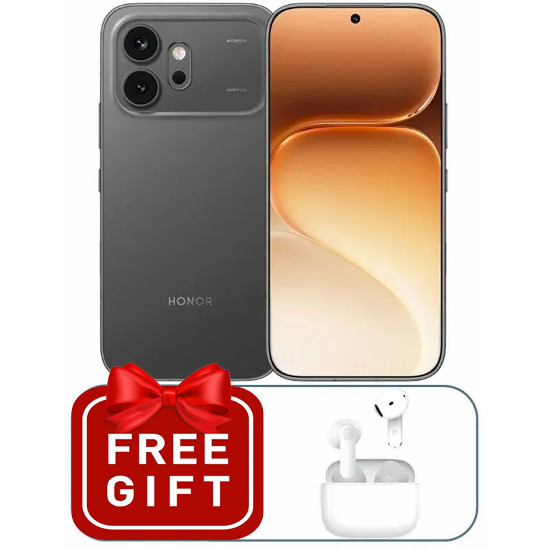 Honor 600 , Dual SIM , 5G , 256GB , 8GB , Black (EARBUDS X7E ACTIVE+ COVER)
