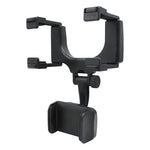 Holder Car View Mirror Mount Universal - Black