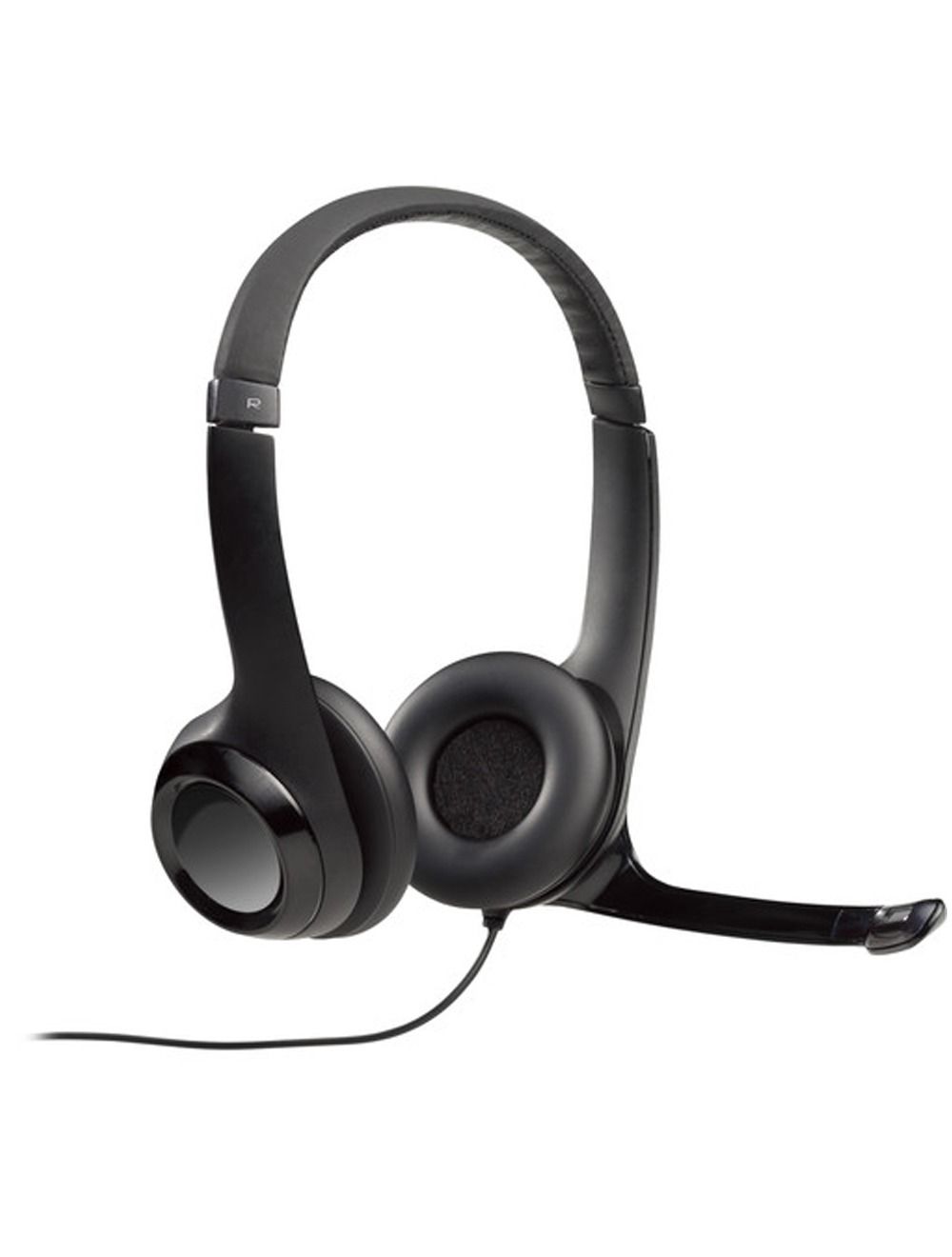 سماعة رأس سلكية Logitech H390 ستيريو بميكروفون – أسود