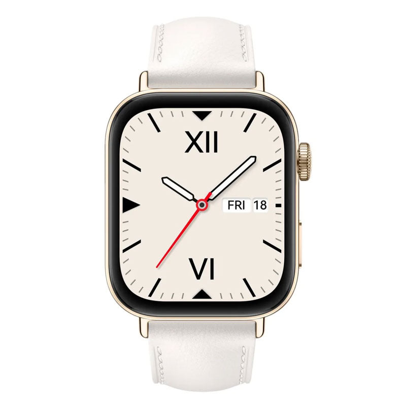 Huawei Watch Fit3 NFC - Leather Strap White