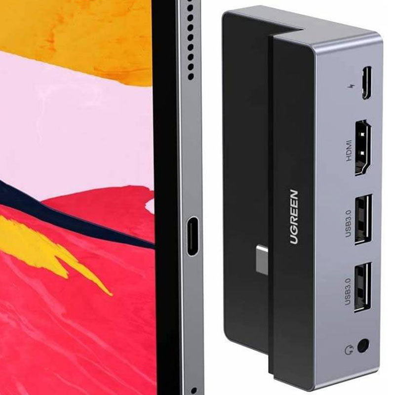 Ugreen Hub For Pad Pro USB 5-C 5 In 1 Multifunction Adapter