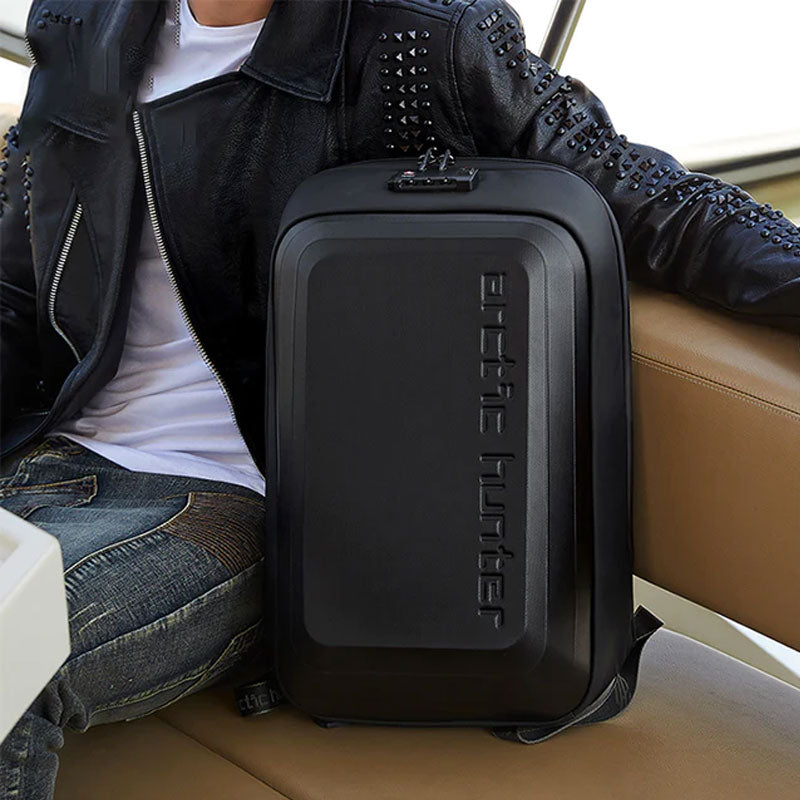 Arctic Hunter Laptop backpack Bag - Black - B-00451 