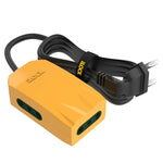 I Lock Power Strip - 3 Outlets 1.5 M Mini Yellow