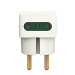 i-Lock Power Strip 3 Outlets Socket Backet 3 Pieces Adapter 3500W - White