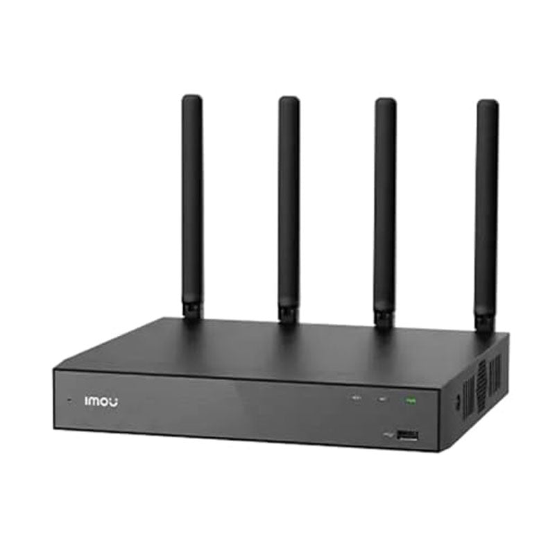 Imou , N110W NVR Recorder 10 Channel Wi-Fi 6. HDD Up to 16Tb. 4K - 90Mbps - HDMI and VGA Video Output. H.265. Wi-Fi Range Up to 100m - NVR-N110W-8A0E-P