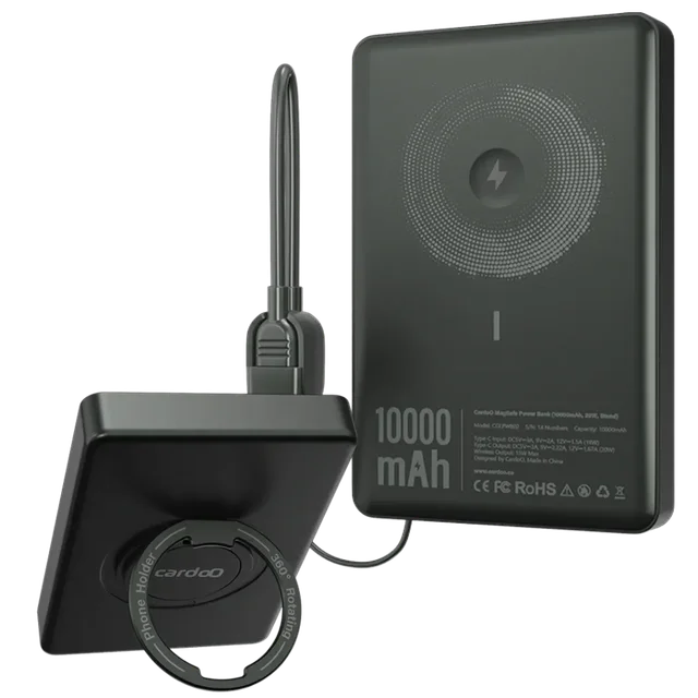CardoO Power Bank 20W 10000mAh X2 Built-In Cables CGLPWB02